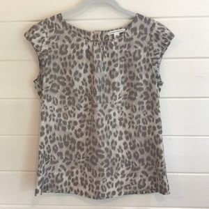 Leopard print blouse